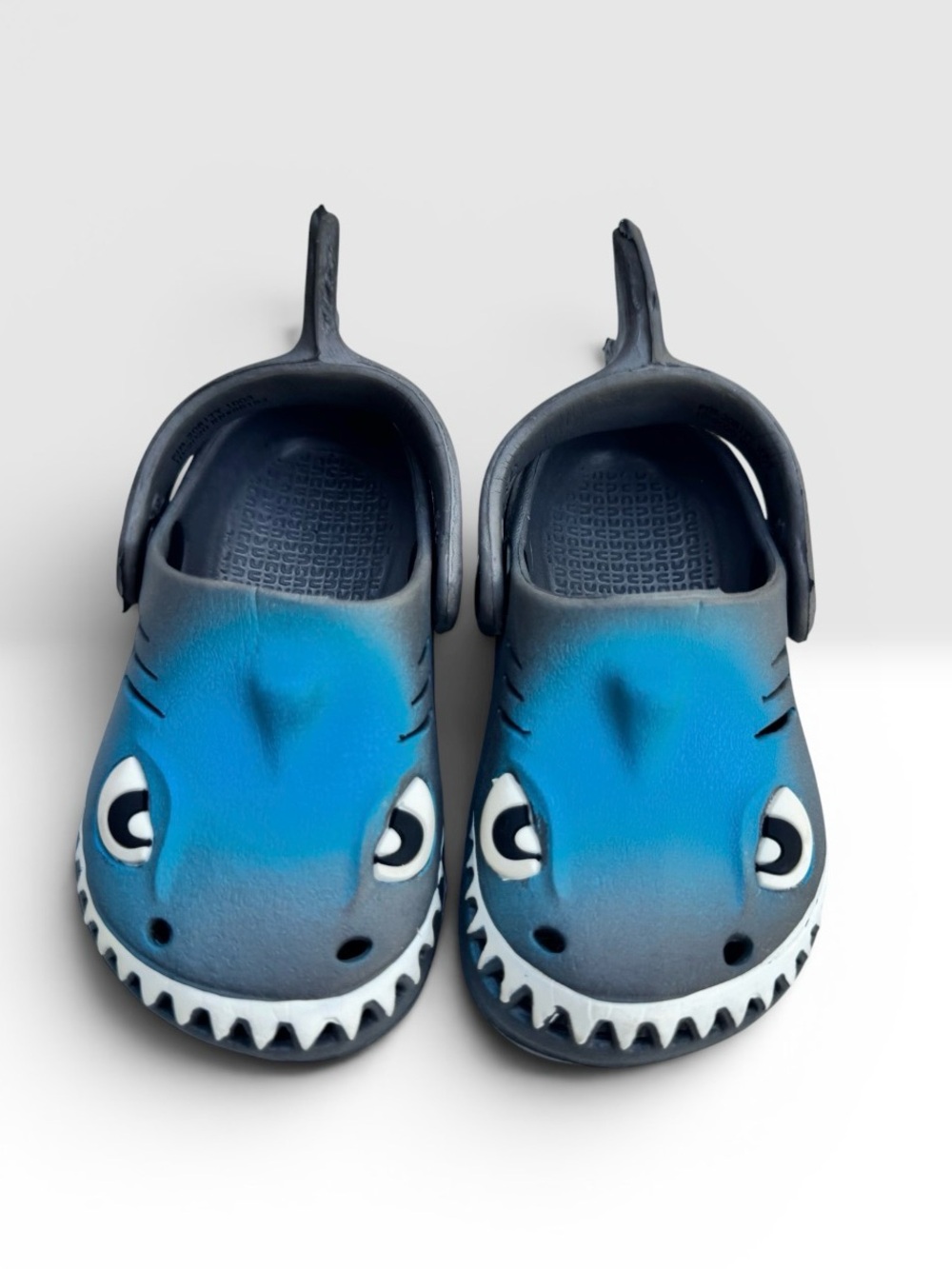 Capelli of New York Shark Clog Slip Ons for Toddler